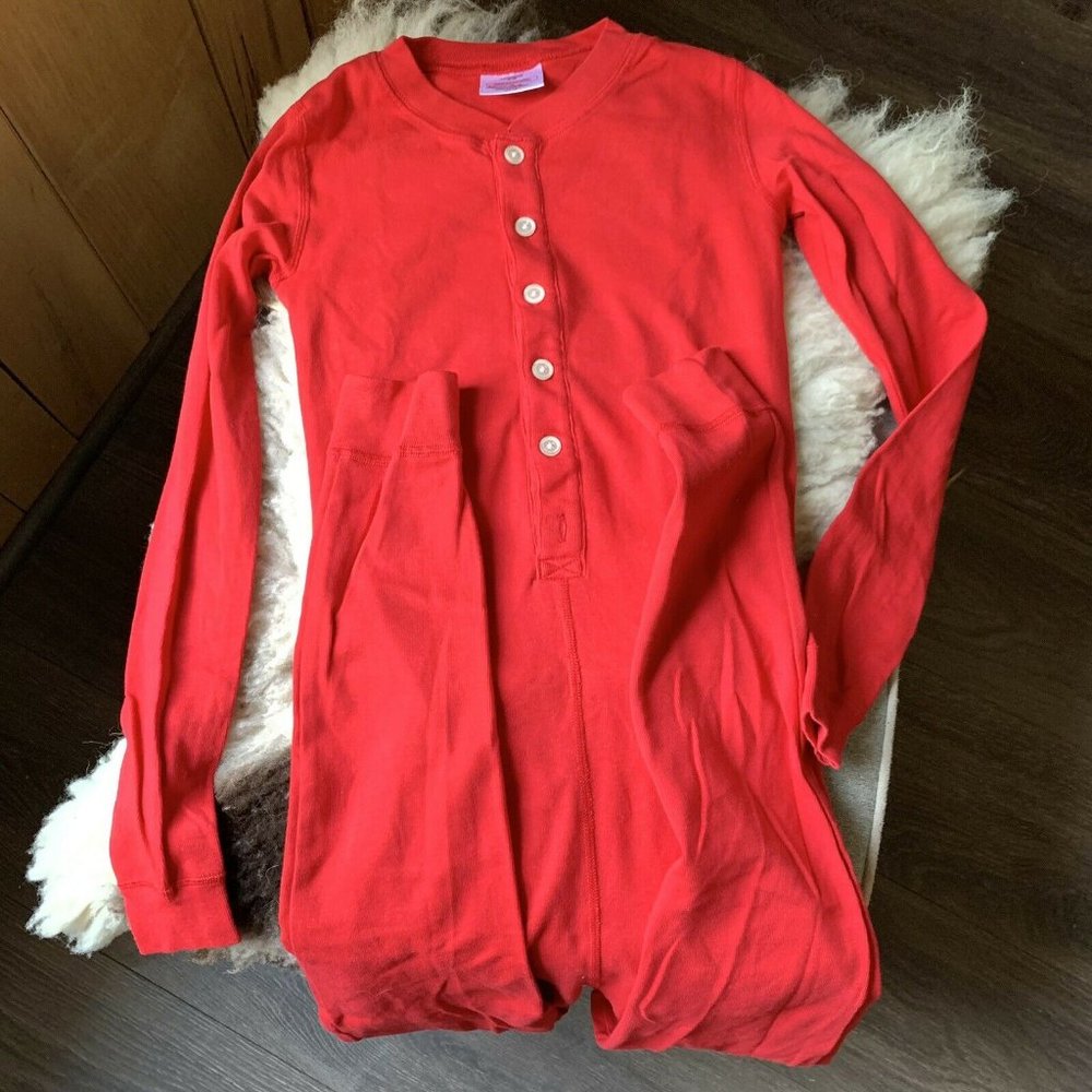 Hanna Andersson Union Suit Pajamas Size size 6-7